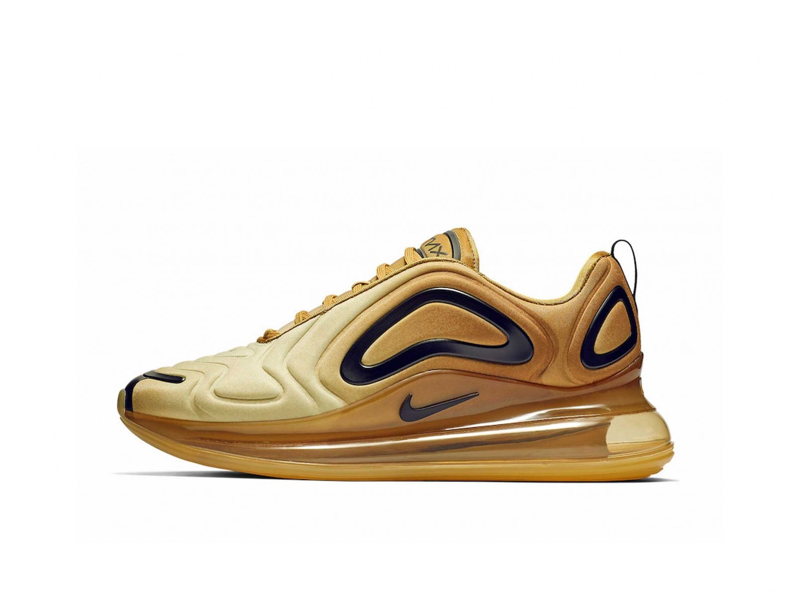 Nike Air Max 720, золотой, нейлон, мужские, женские