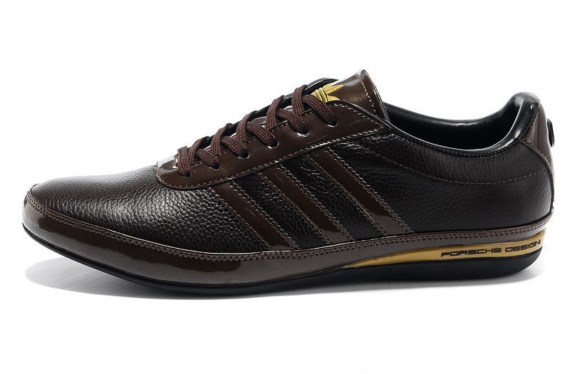 Adidas Porsche Design S3 коричневые с золотым (40-44)