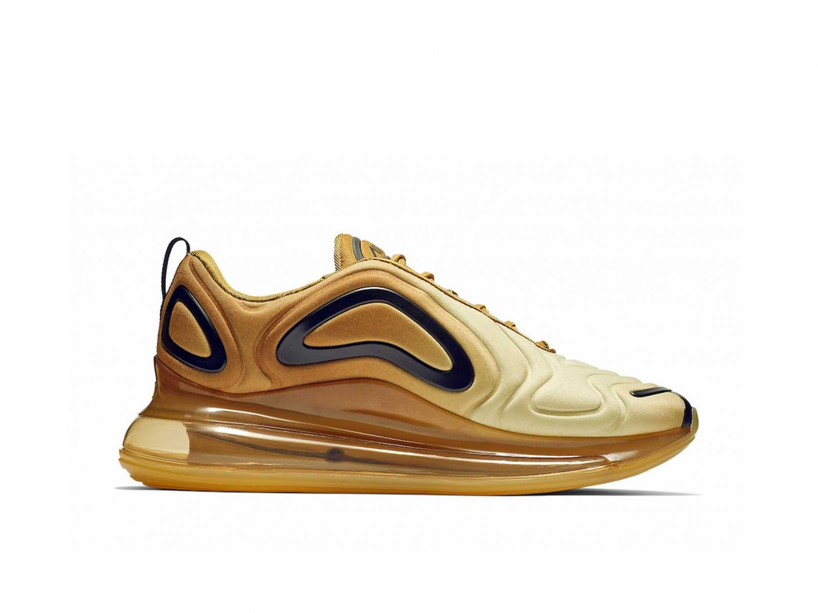 Nike Air Max 720, золотой, нейлон, мужские, женские