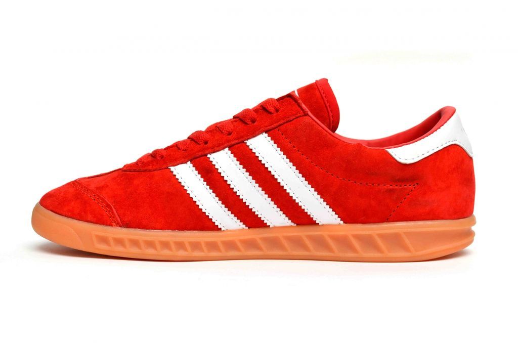 Adidas Hamburg красные (40-44)
