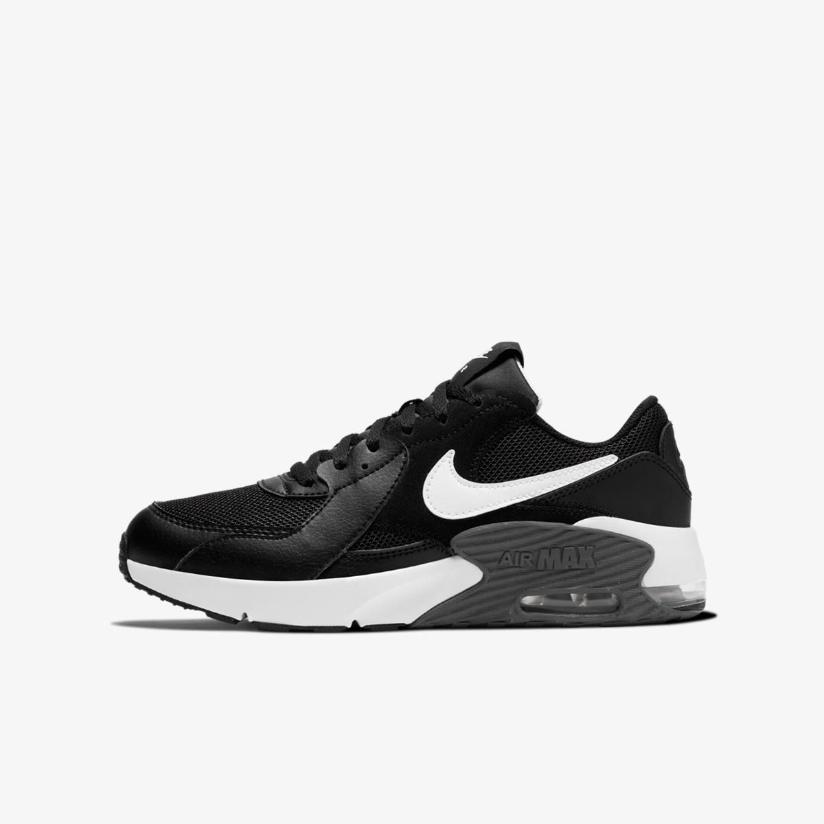 Nike Air Max 90, черный с белым, кожа, текстиль, мужские