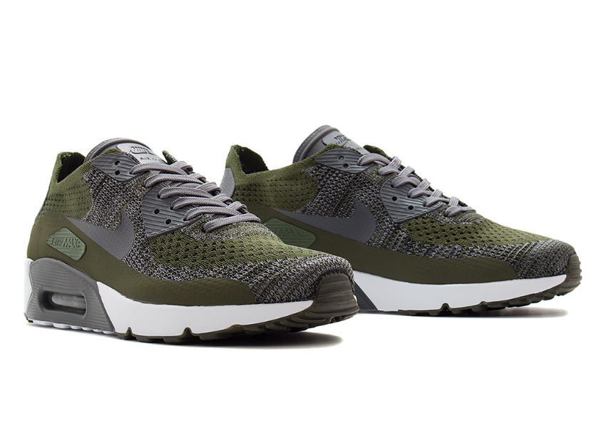  Nike Air Max 90 Ultra 2.0 Flyknit Green