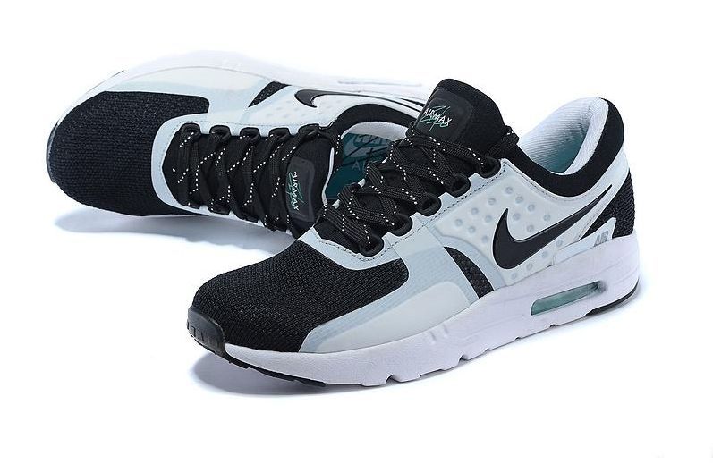 Nike Air Max Zero, черный, белый, нейлон, мужские