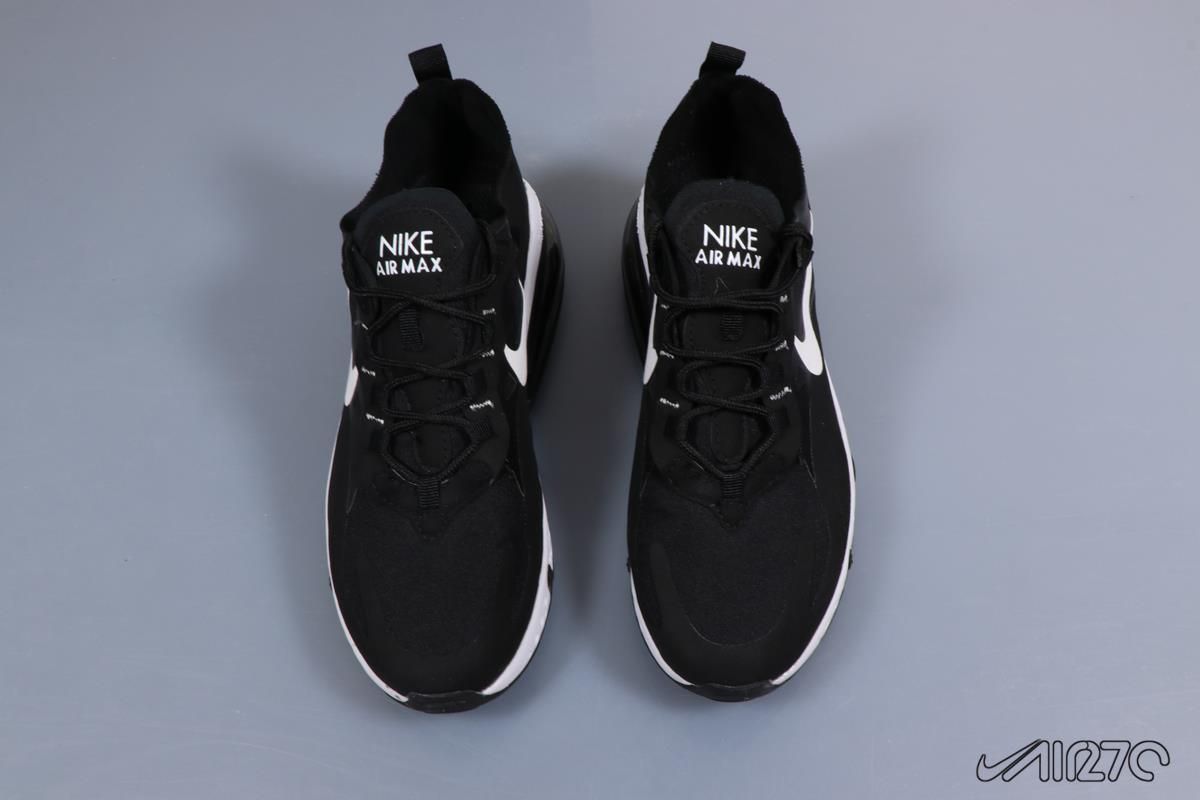 Nike Air Max 270, черно-белые, нейлон, женские, мужские
