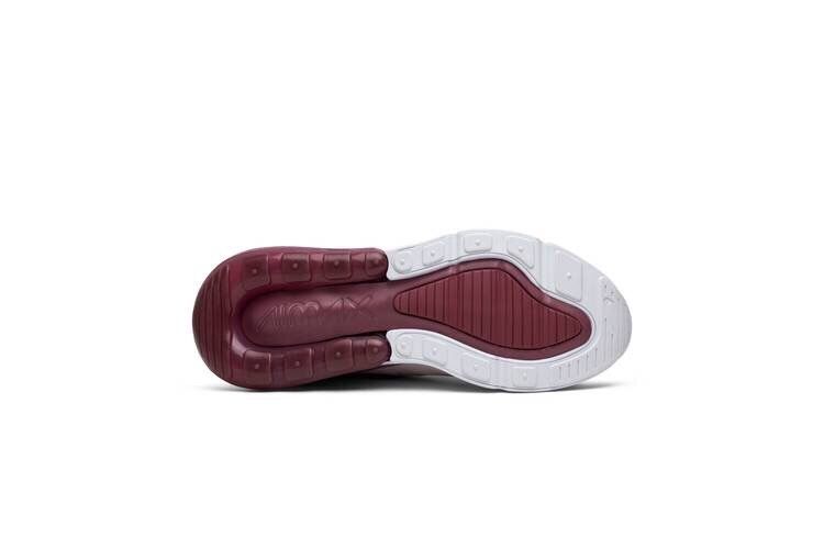 Nike Air Max 270, розовые с бордовым, нейлон, женские