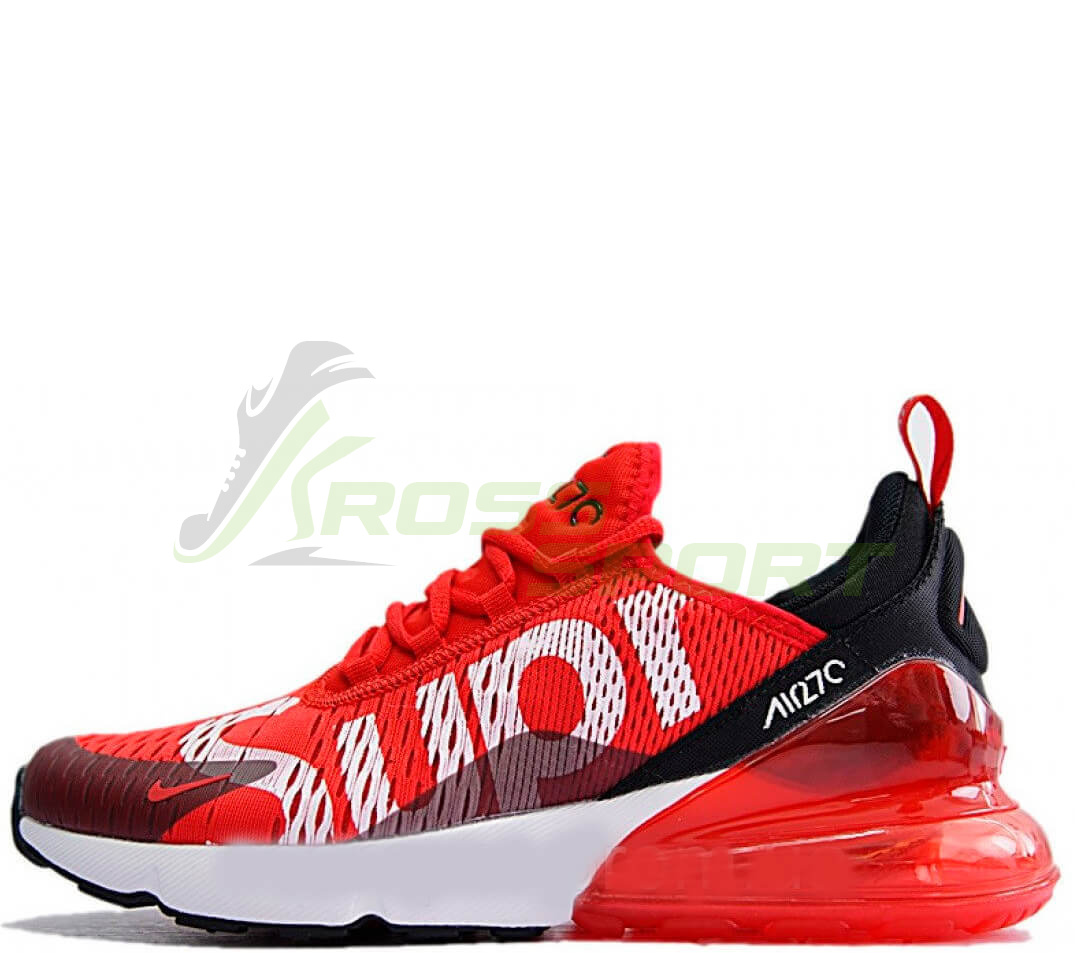  Nike Air Max 270 x Supreme Red